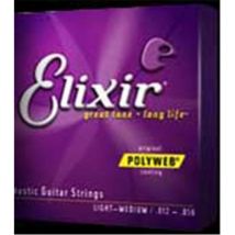 Jeu De Cordes Acoustique Polyweb L 12-53 - Elixir
