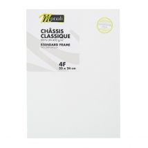 Châssis - Toile 100% Lin Monali - 4f / 33 X 24 Cm