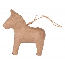 Cheval De Dalécarlie - Papier Mâché - Decopatch