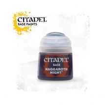 Peinture Citadel Base - 12 Ml - Naggaroth Night - Games Workshop