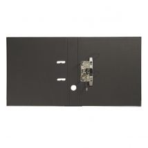 Classeur À Levier A4 - Dos 50 Mm - Carton Et Polypropylène - Noir - Cultura