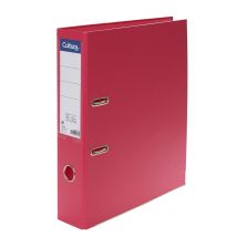 Classeur À Levier A4 - Dos 70 Mm - Carton Et Polypropylène - Rose - Cultura