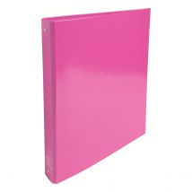 Classeur A4 - Iderama - Dos 40 Mm - Carton Et Polypro - Exacompta - Rose