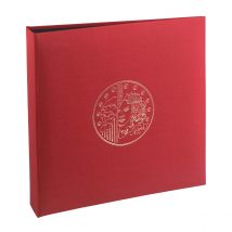 Classeur Numismatique Rouge - 25x25cm - Exacompta