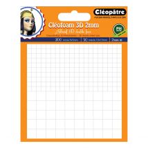 Cléofoam - Adhésif 3d Double Face - 2mm - Cléopatre