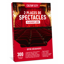 Coffret Cadeau - Cultur In The City - 2 Places De Spectacles & Expositions - Wonderbox