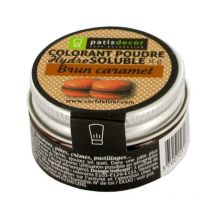 Colorant Poudre - Brun Caramel - 8 G - Patisdécor - Patisdecor