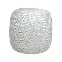 Fil À Crocheter Distrifil - Coton Déco 8 - Blanc