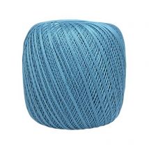 Fil À Crocheter Distrifil - Coton Déco 8 - Bleu Ciel