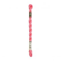Fil À Broder Dmc - Coton Perlé N°8 - Rose Fluo 956 - Dmc