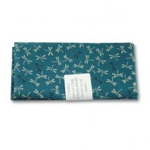 Coupon De Tissu À Motifs - 45x55 Cm - Bleu Canard