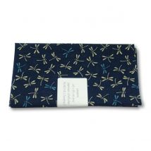 Coupon De Tissu À Motifs - 45x55 Cm - Bleu Marine