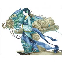 Kit Broderie Diamant - Diamond Dotz - Dragon Princesse