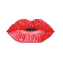 Kit Broderie Diamant - Diamond Dotz - Diamond Dotz - Hot Lips