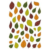 Decoraty, Sach 6 Pl 14,8x21cm, Feuilles - Maildor