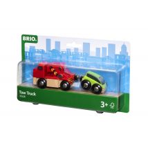 33528 Depanneuse Rouge Voiture Verte - Brio