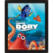 Le Monde De Dory - Cadre Décoratif 3d Lenticulaire - Pyramid International
