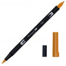 Feutre Pinceau À Double Pointe - Orange Écarlate - Abt-925 - Tombow