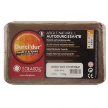 Argile Durci'dur Chocolat - 1.5 Kg - Solargil