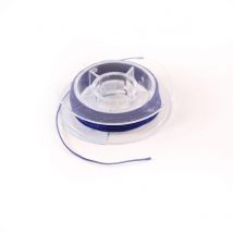Fil Élastique Tissé Gainé 0,5 Mm X 4 M Créalia - Bleu Roi