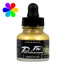 Encre Pearlescent 29.5ml Bronze Cloche - Daler Rowney
