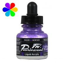 Encre Pearlescent 29.5ml Violet Lune - Daler Rowney