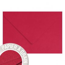 5 Enveloppes Grain De Pollen 162x229 Mm - Cerise - Grain De Pollen