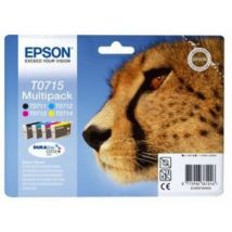 Pack Cartouche Encre T0715 Guépard - 4 Couleurs - Epson