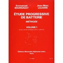 Emmanuel Boursault & Jean-marc Lajudie : Etude Progressive De Batterie - Vol 1