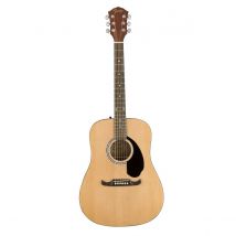 Fender Fa-125 - Guitare Acoustique - Dreadnought - Naturel - Housse Incluse