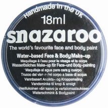 Maquillage À L'Eau Pour Le Visage Et Le Corps - 20 Ml - Noir - Snazaroo