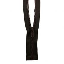 Fermeture À Glissière Injectée N°5 - 45cm - Marron - Roanne Gros
