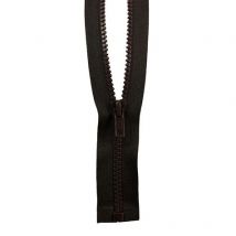 Fermeture À Glissière Injectée N°5 - 50cm - Marron - Roanne Gros