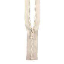Fermeture À Glissière Injectée N°5 - 55cm - Écru - Roanne Gros