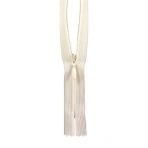 Fermeture À Glissière Invisible - 22cm - Écru - Roanne Gros