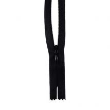 Fermeture À Glissière Invisible - 40cm - Noire - Roanne Gros