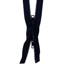 Fermeture À Glissière Injectée N°5 - 65cm - Bleu Marine - Roanne Gros