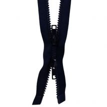 Fermeture À Glissière Injectée N°5 - 70cm - Bleu Marine - Roanne Gros