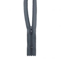 Fermeture À Glissière Nylon - 50cm - Gris - Roanne Gros