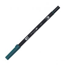 Feutre Pinceau Abt À Double Pointe - Tombow - 277 - Vert Foncé
