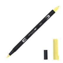 Feutre Pinceau Abt À Double Pointe - Tombow - 062 - Jaune Pâle
