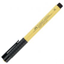 Feutre Pointe Brush B - Faber-castell - Jaune Cadmium Foncé - Pitt Artist Pen - Faber Castell