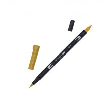 Feutre Pinceau Double Pointe - Ocre Foncé - Abt-027 - Tombow