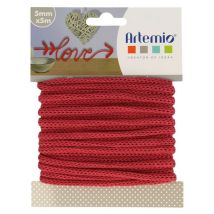 Fil Pour Tricotin - Rouge - 5 Mm X 5 M - Artemio