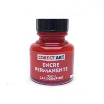 Flacon Encre Permanente 30ml Cinabre - Corect'Art