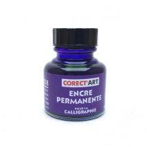 Flacon Encre Permanente - 30ml - Violet D'Outremer - Corect'Art