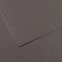 Feuille Mi-teintes Canson - 50x65cm - 160g/m² - Gris Ardoise