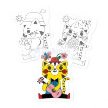 Carnet De Coloriage Graffy Nimo - Chat - Avenue Mandarine