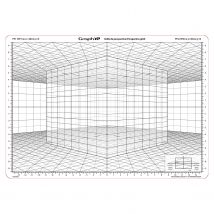 Grille De Cube En Perspective Oblique - Graph'it - Graph'IT