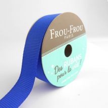 Bobinette Frou-frou - 6 M X 16 Mm - Gros Grain - Saphir